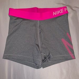 Nike pro compression shorts
